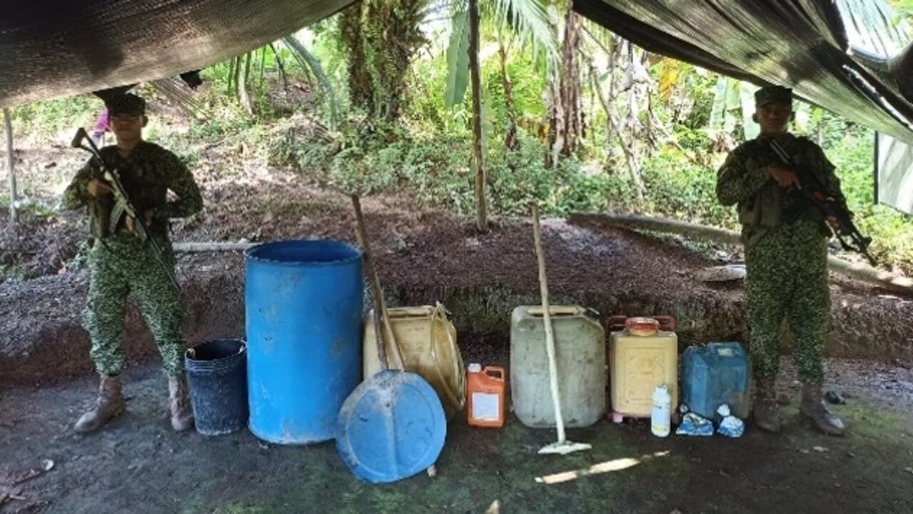 La operación la llevaron a cabo tropas de la Brigada de Infantería de Marina No. 4, adscritas a la Fuerza de Tarea Conjunta de Estabilización y Consolidación Hércules; y tropas del Batallón de Infantería de Marina No. 42.