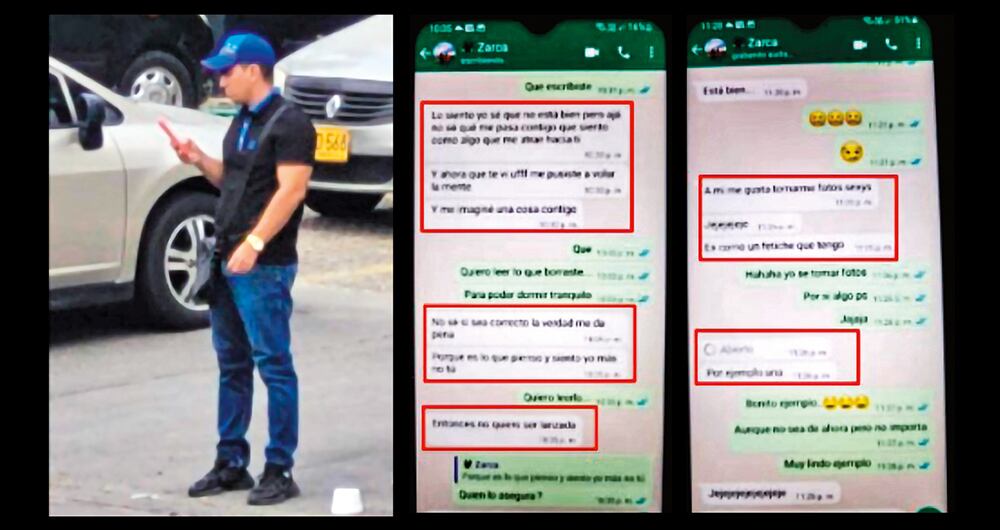 En los chats también se detalla lo ocurrido.