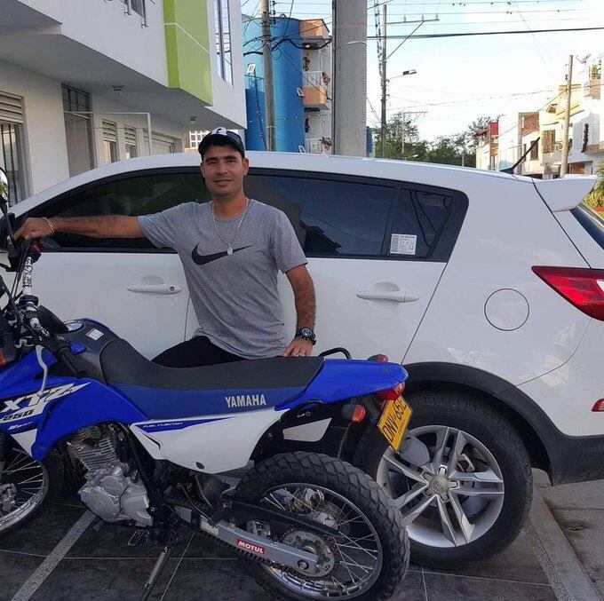 Agente de tránsito John Jaiber Hincapié Inocencio, asesinado el 8 de julio en Tuluá, Valle del Cauca.