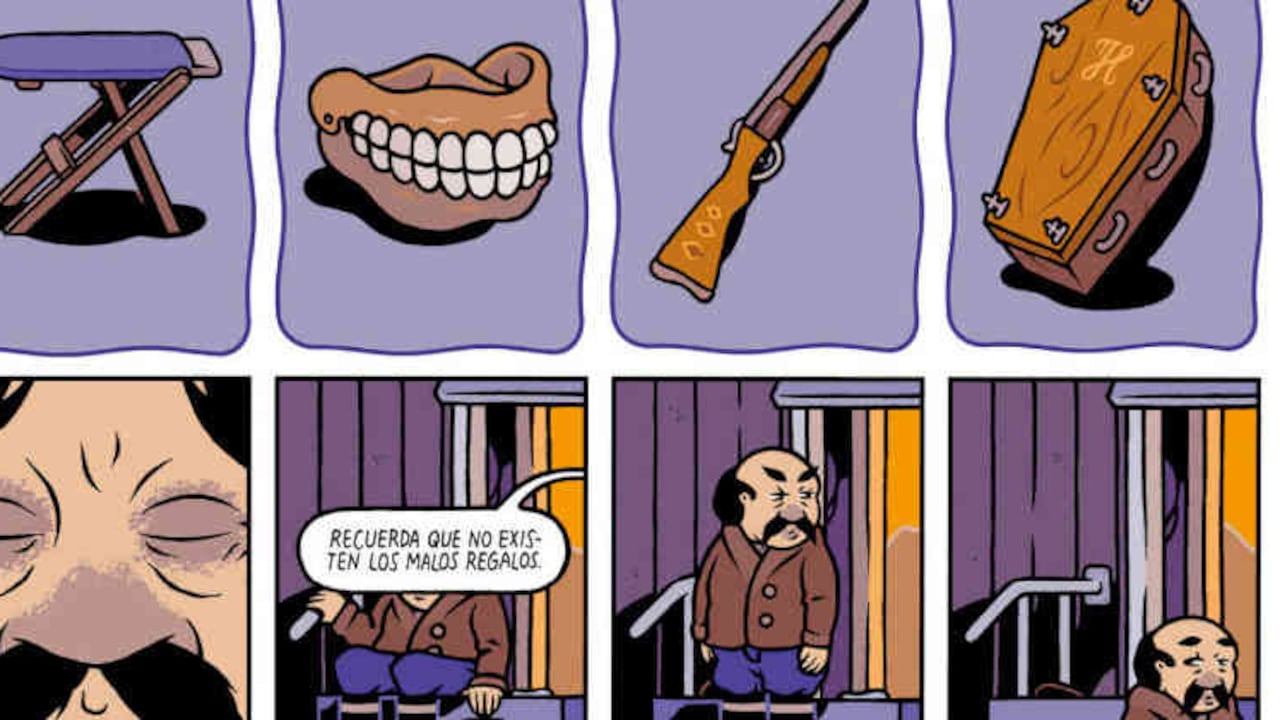 Viñetas del cómic "Sr. Esperanza" de Tommi Musturi | Cortesía Aristas Martínez