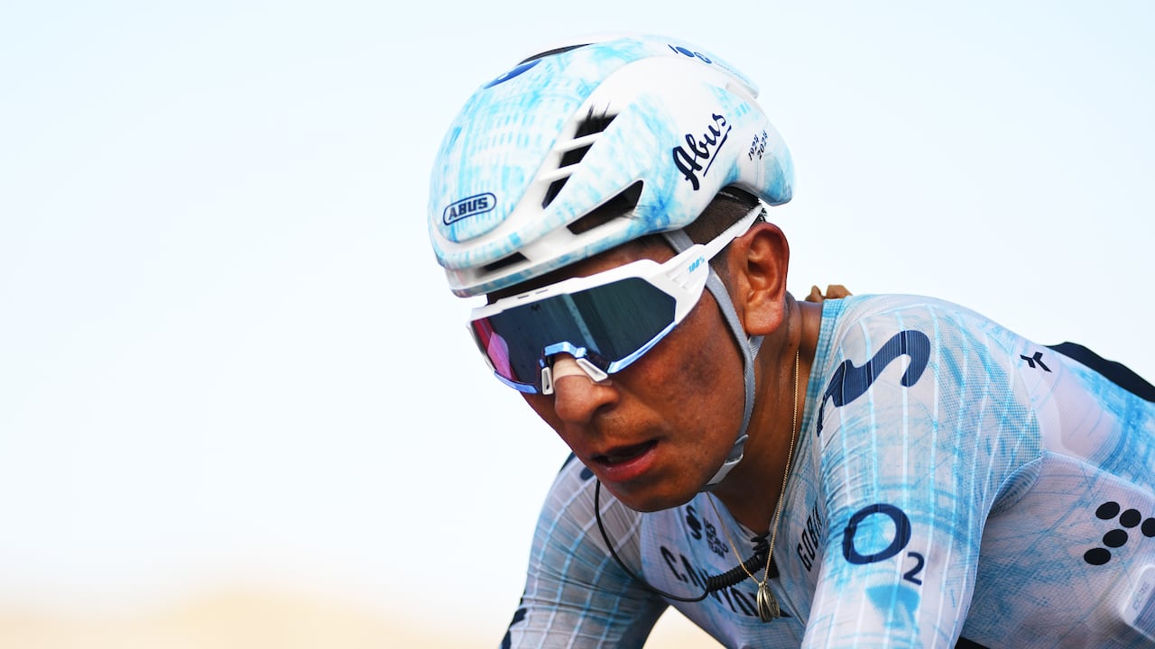 Nairo Quintana, ciclista colombiano del Movistar Team, estará en el Giro de Emilia
