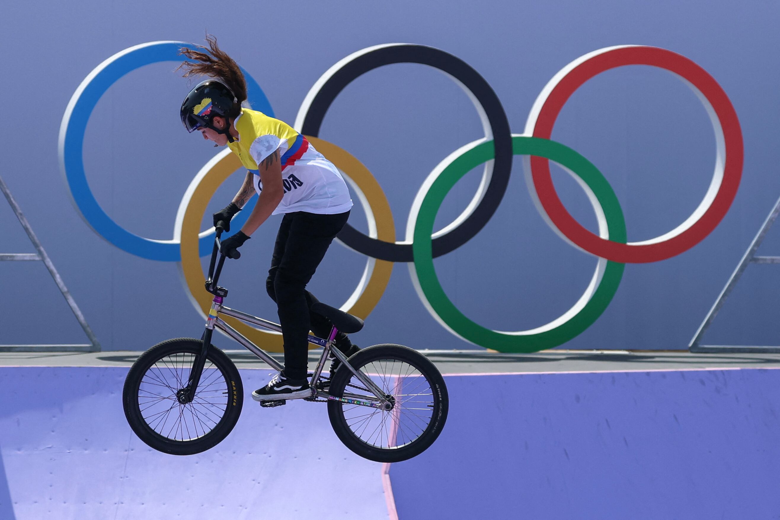 Queen Saray Villegas accedió a la final del BMX olímpico