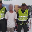 El capturado fue identificado como David, de 18 años.