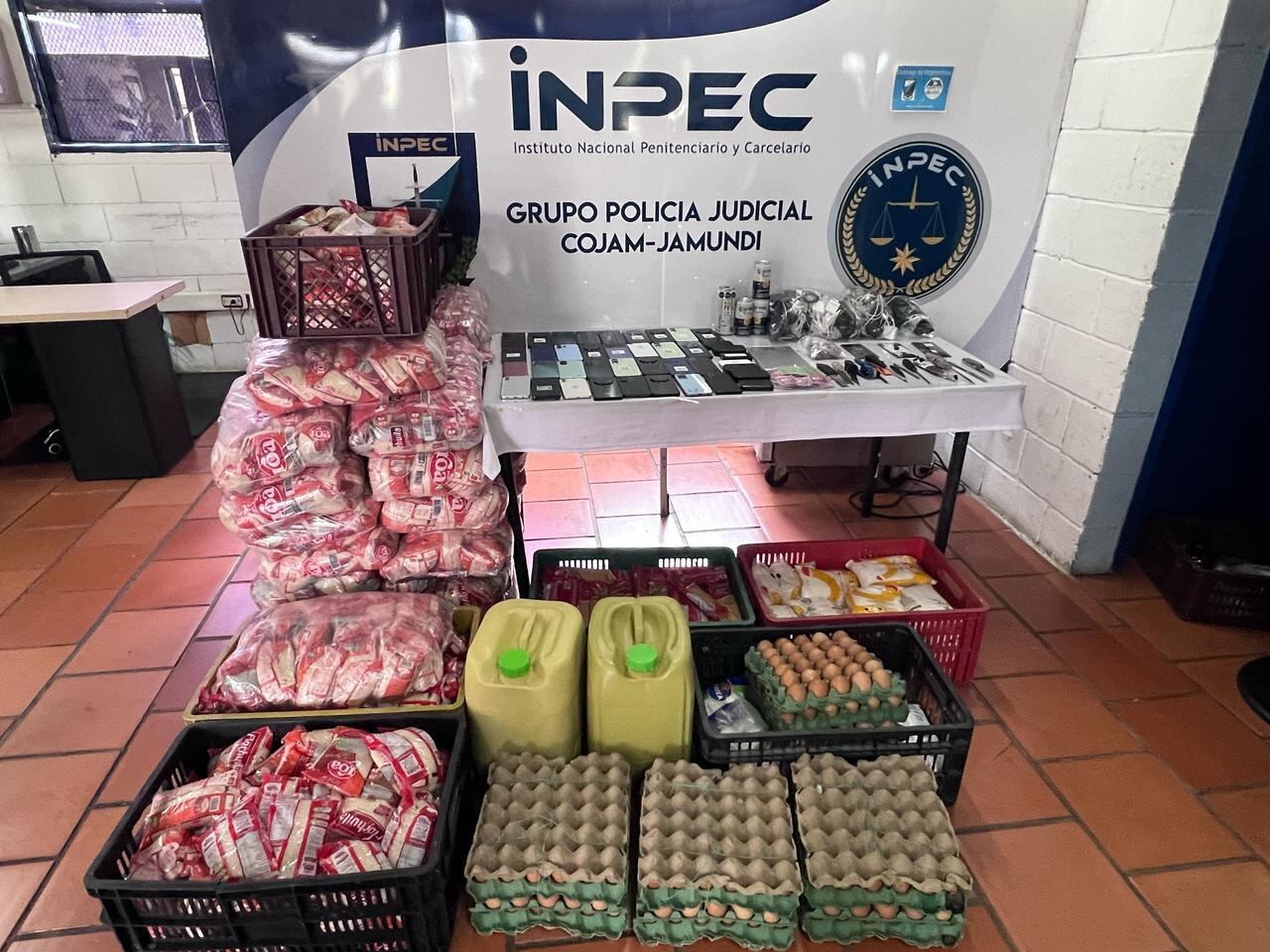 Megaoperativo del Inpec en las cárceles de Colombia.