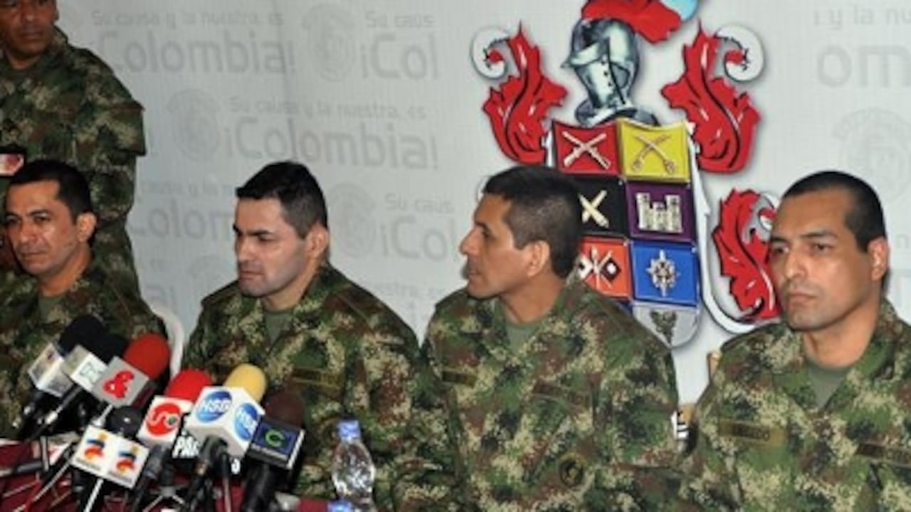 Los liberados entregaron su primera rueda de prensa.