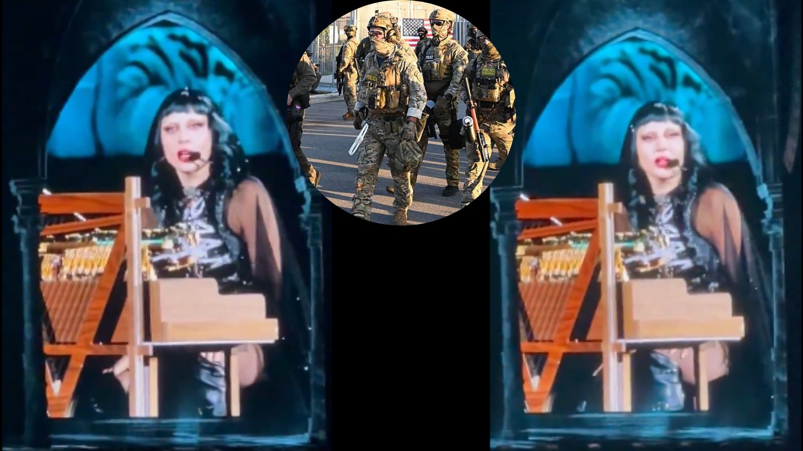 Lady Gaga interumpe su concierto en Tokio para hablar sobre la situación de familias inmigrantes afectadas por las acciones del ICE.