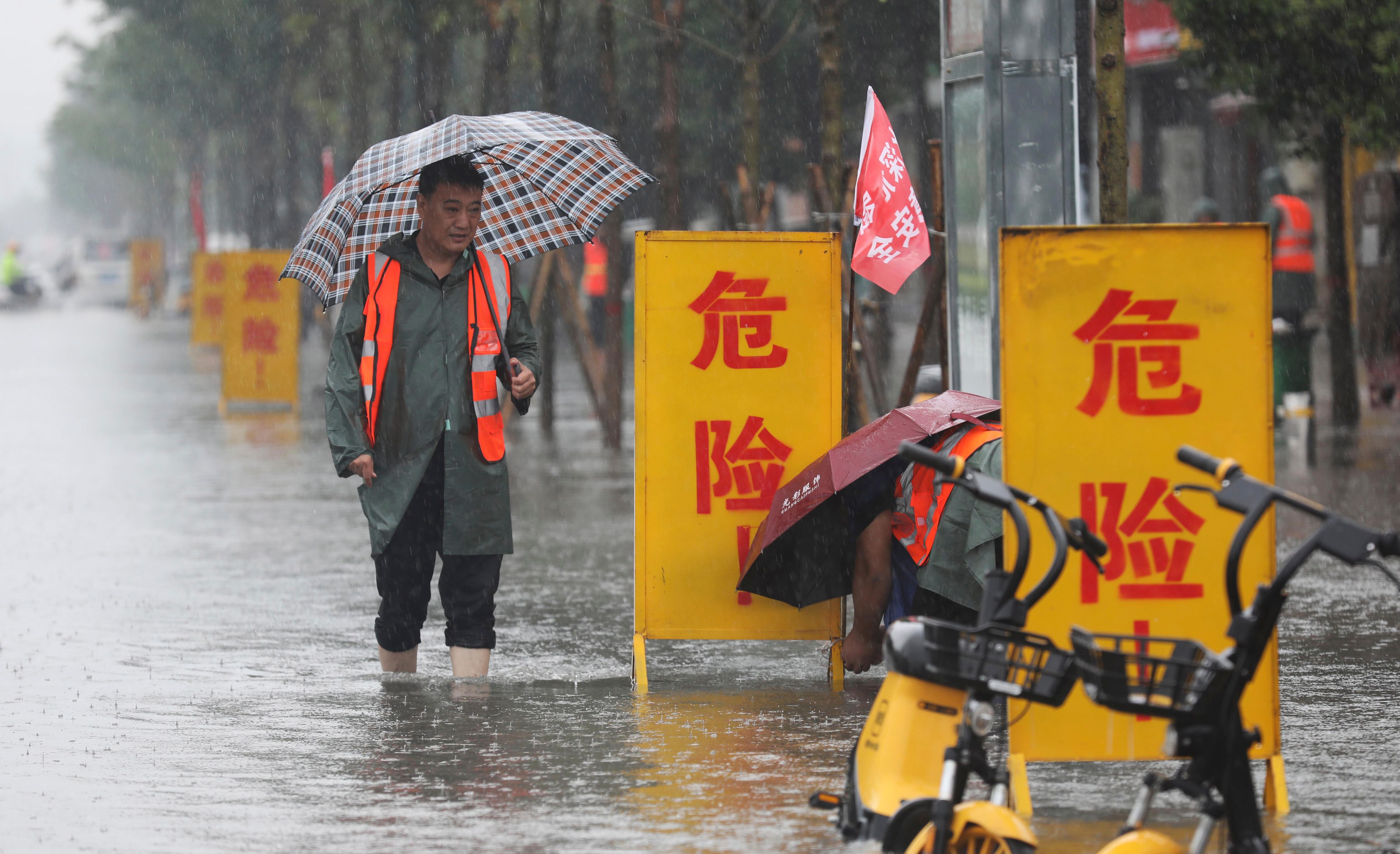 Lluvias en China