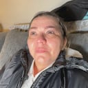 Iris Camargo después del encuentro con su hija en Concord, California, le concede una entrevista a Juan Diego Alvira.