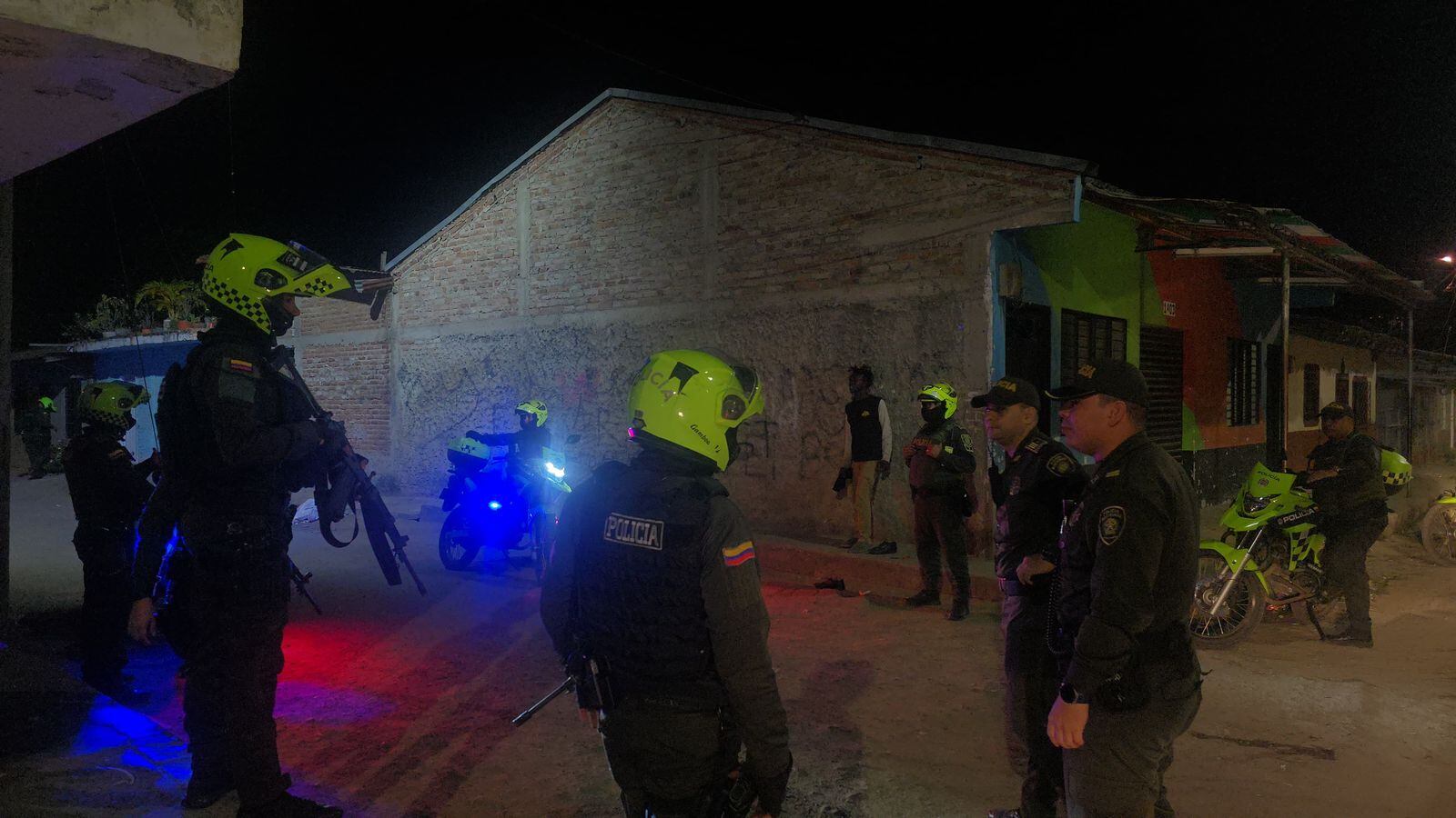 Estos operativos se están desarrollando en el Valle del Cauca.