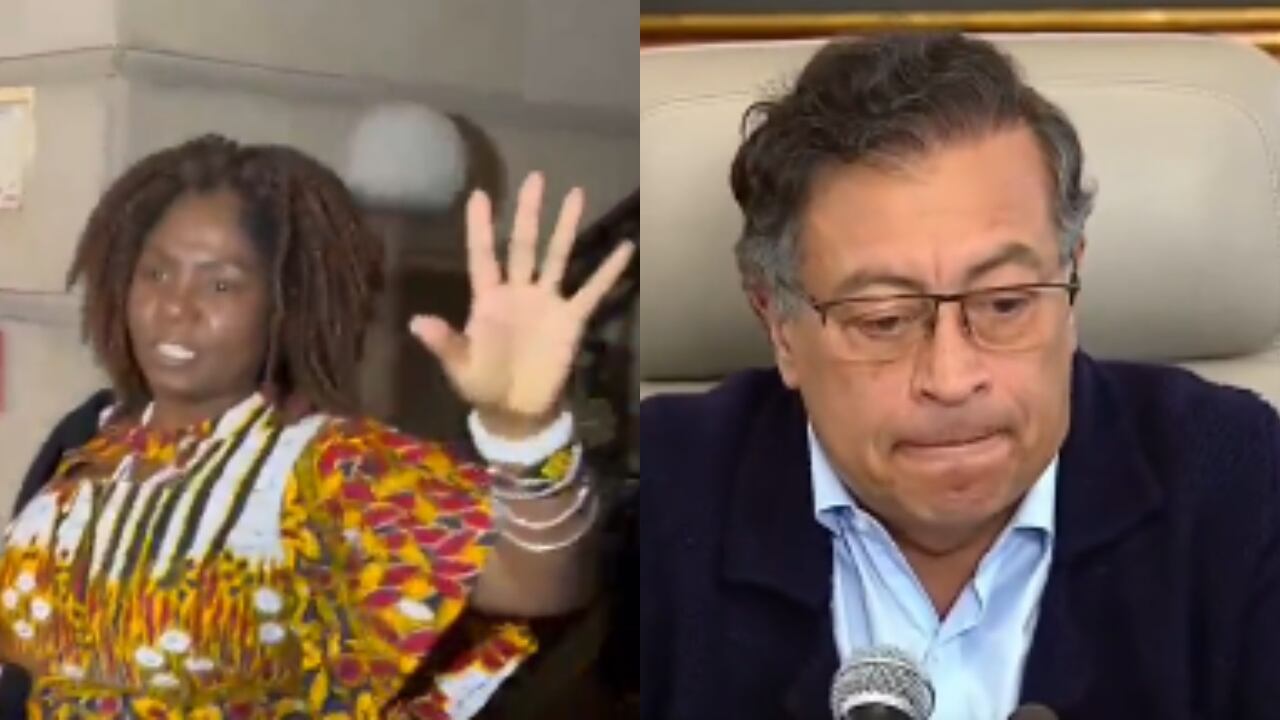 Francia Márquez y Gustavo Petro