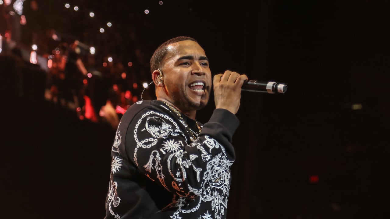 MIAMI, FL - APRIL 23: Don Omar performs at Miami Bash 2017 at American Airlines Arena on April 23, 2017 in Miami, Florida. (Photo by John Parra/Getty Images)