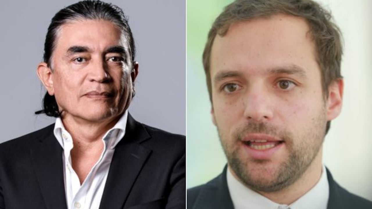 Gustavo Bolívar y Luis Ernesto Gómez.