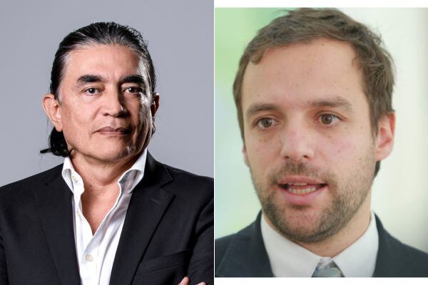 Gustavo Bolívar y Luis Ernesto Gómez.