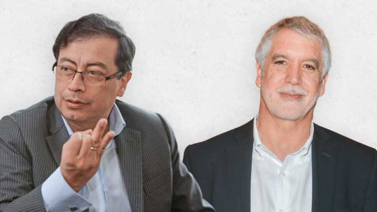 Gustavo Petro y Enrique Peñalosa.