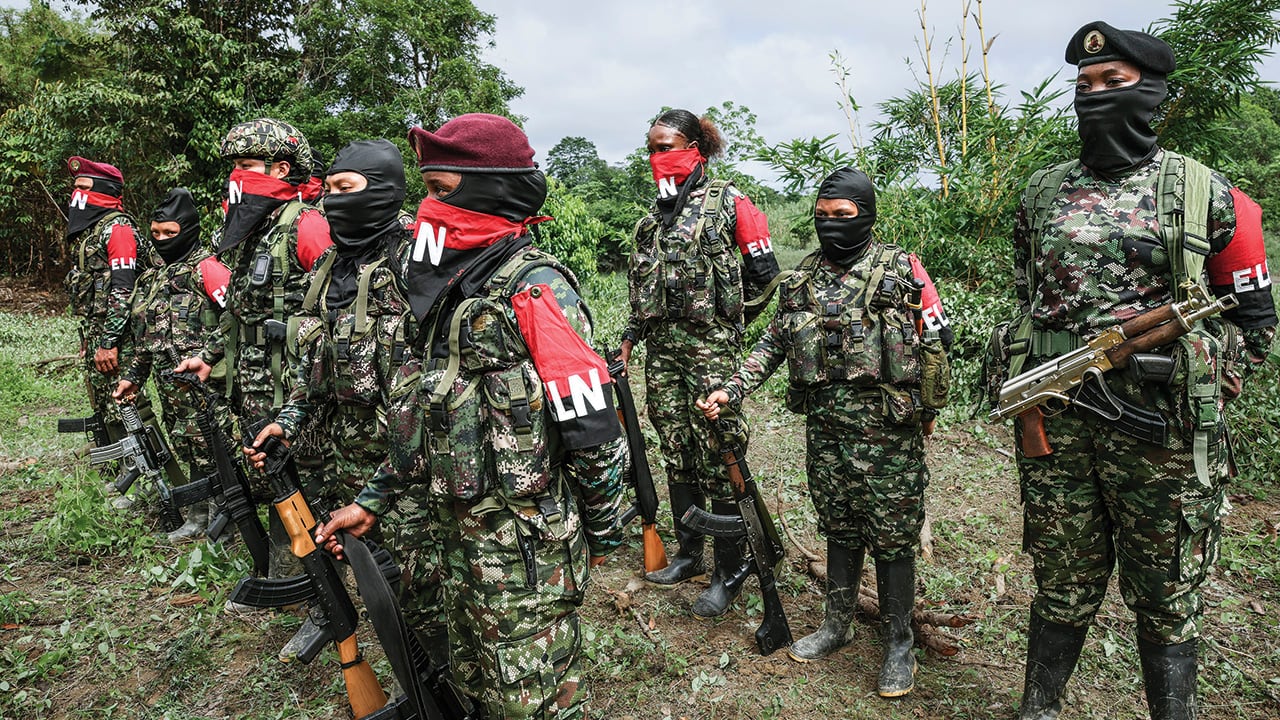 El ELN enfrenta una guerra en Chocó con el Clan del Golfo y las disidencias de las Farc.