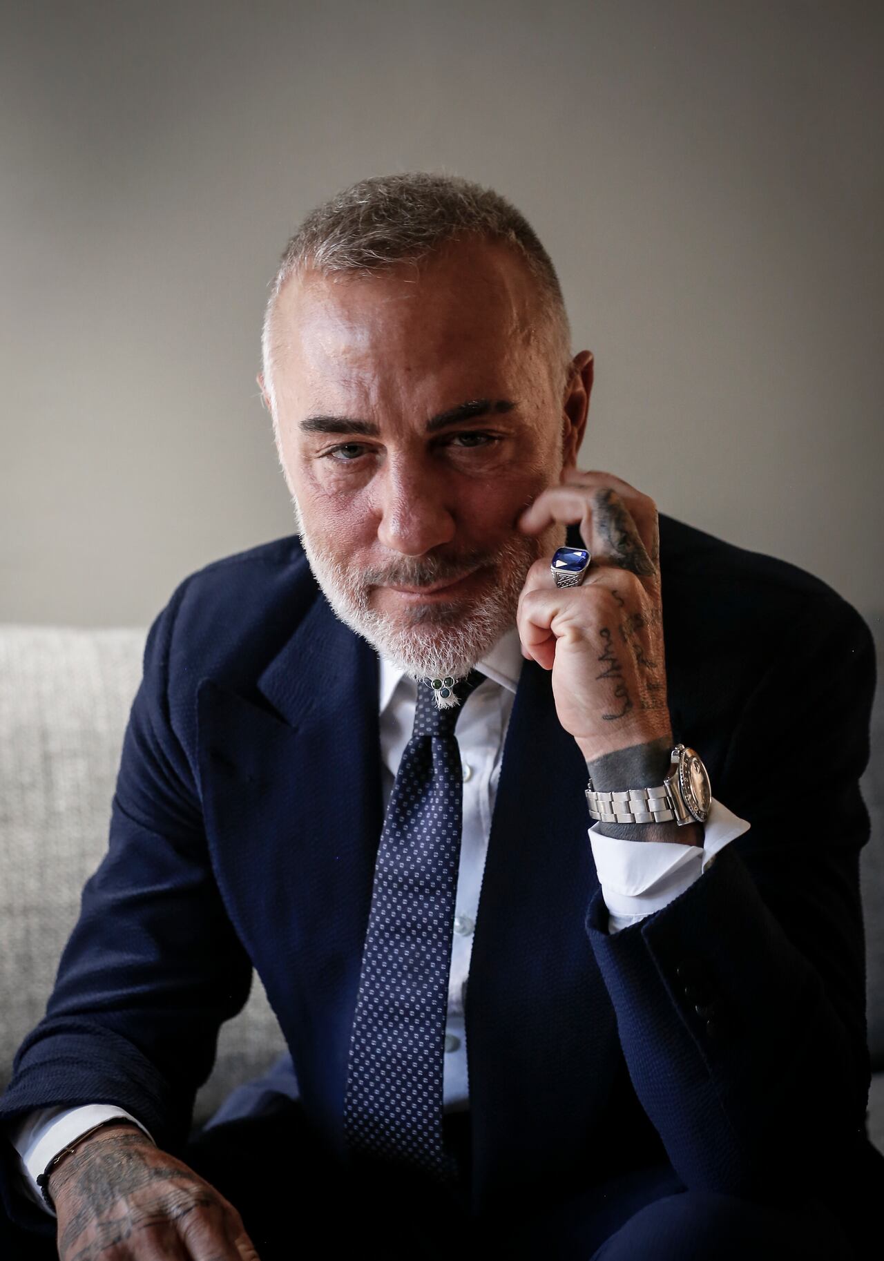 El multimillonario Gianluca Vacchi visitó Colombia, a propósito de su nuevo proyecto de lujo