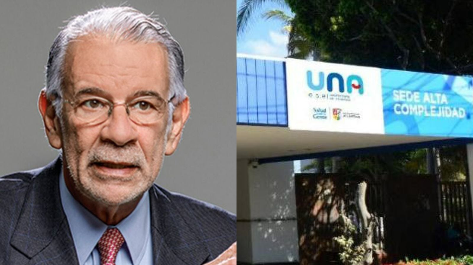 Eduardo Verano, gobernador del Atlántico y de sede de la ESE UNA.