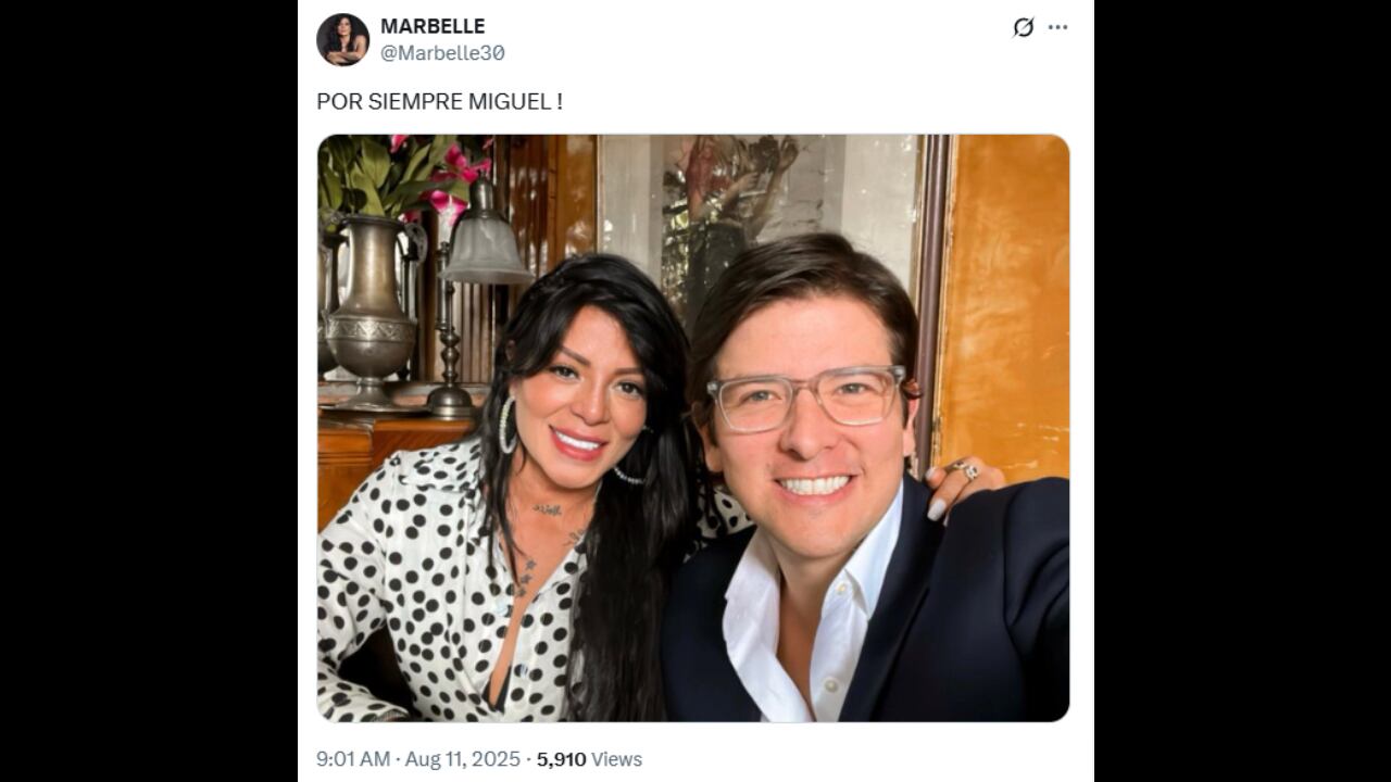 Marbelle despidió a Miguel Uribe Turbay