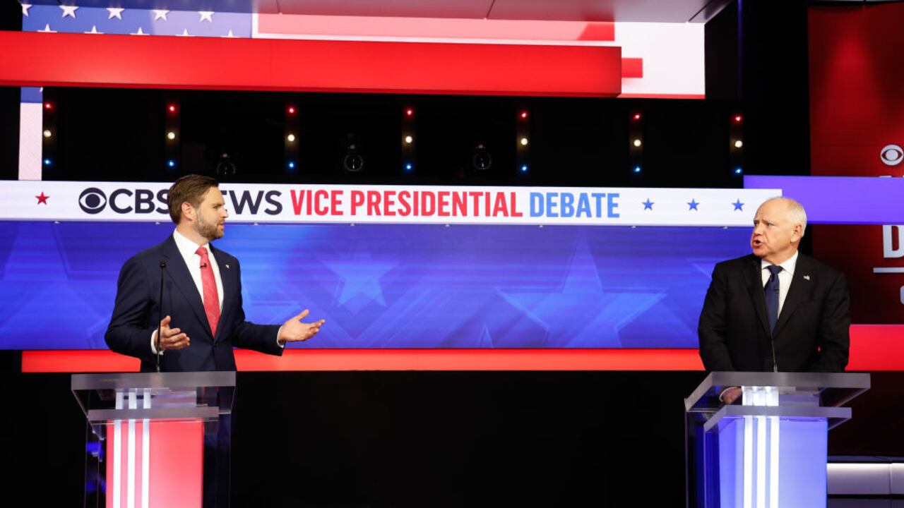 Debate vicepresidencial (Photo by Anna Moneymaker/Getty Images)