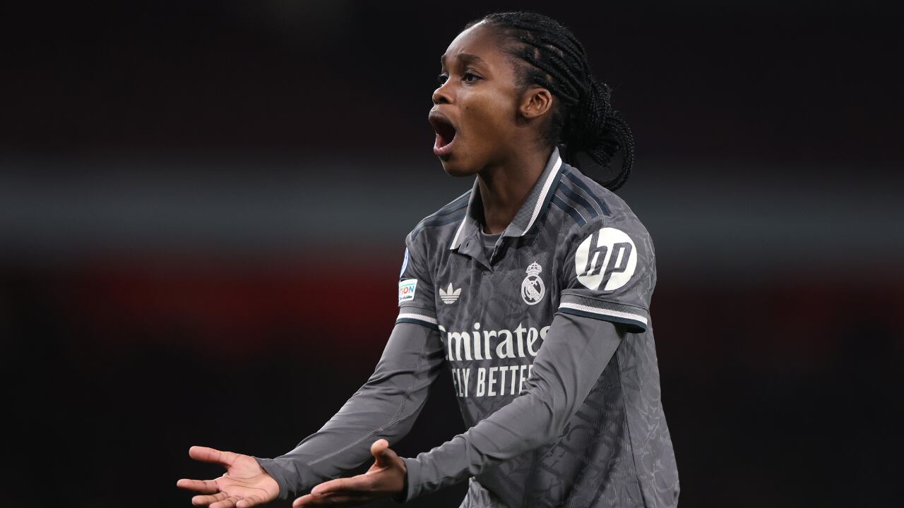 Amarga noche para Linda Caicedo en el Arsenal vs. Real Madrid por Champions.