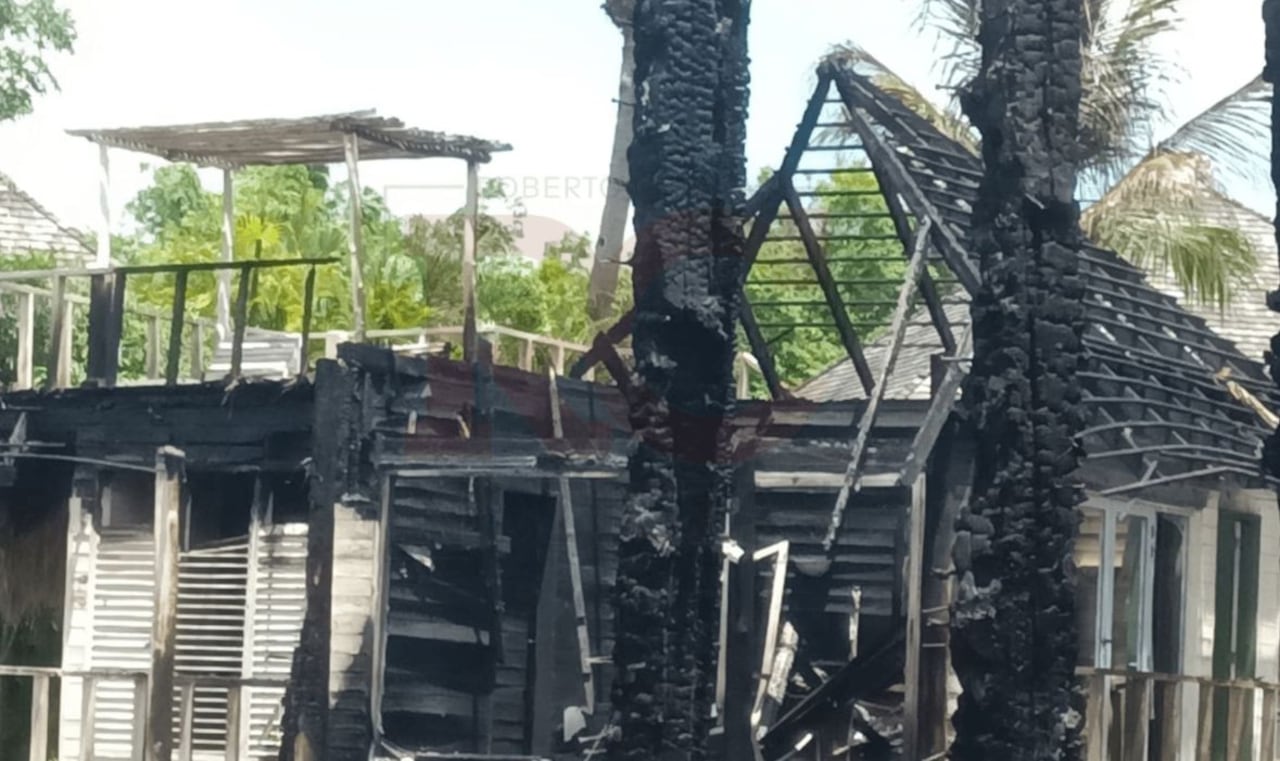 Mansión de Marc Anthony se prendió en llamas.