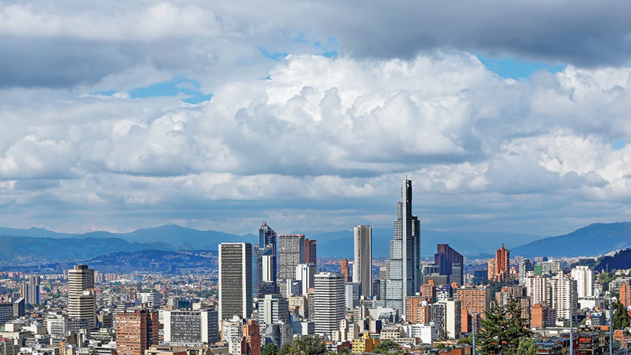 Vista panorámica de Bogotá