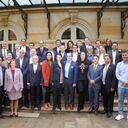 Óscar Iván Zuluaga reunido con la bancada del Centro Democrático.