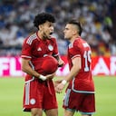 Luis Díaz fue el encargado de abrir el marcador.