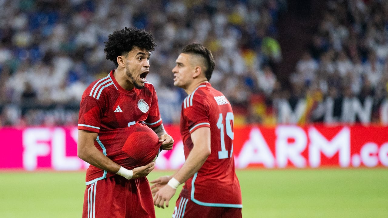 Luis Díaz fue el encargado de abrir el marcador.