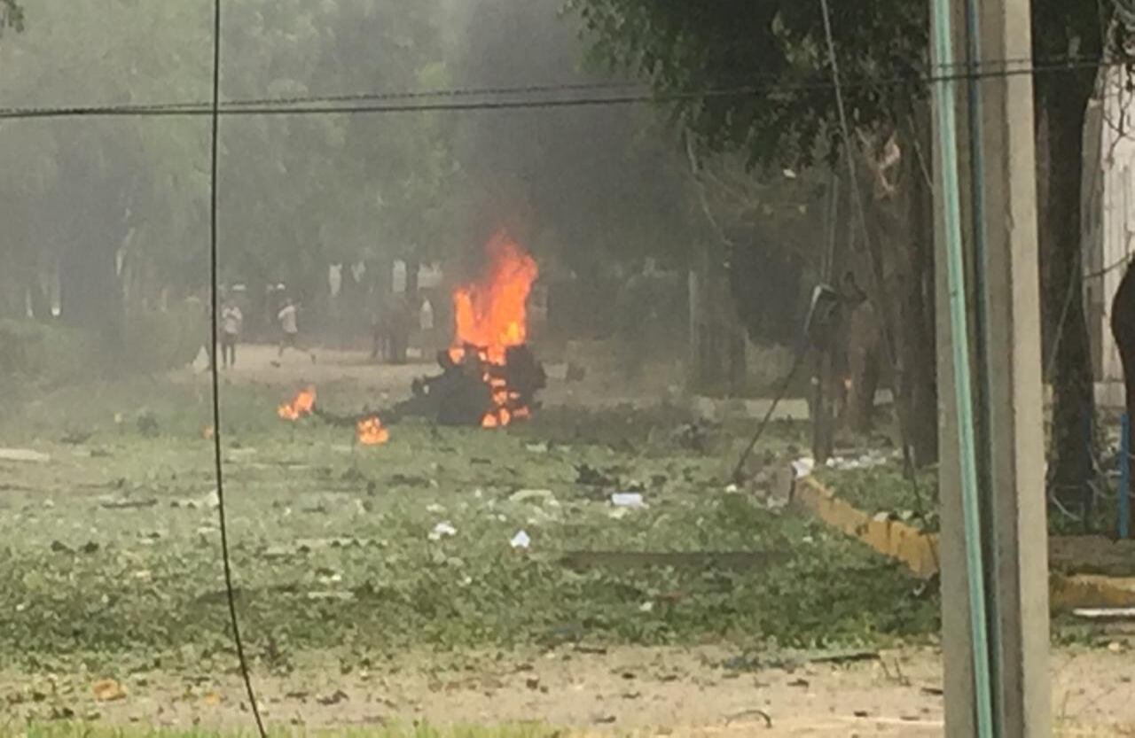 Carro bomba en Cúcuta.