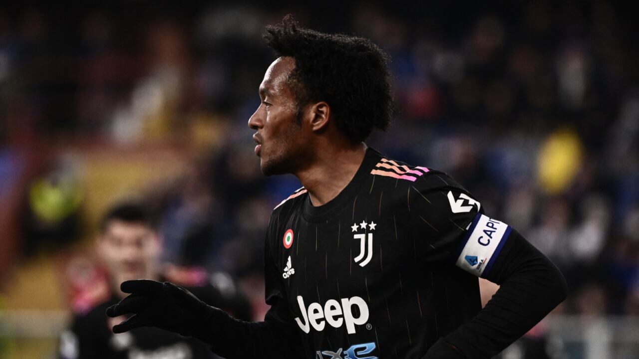 Juan Guillermo Cuadrado completa más de 260 compromisos con la Juventus.