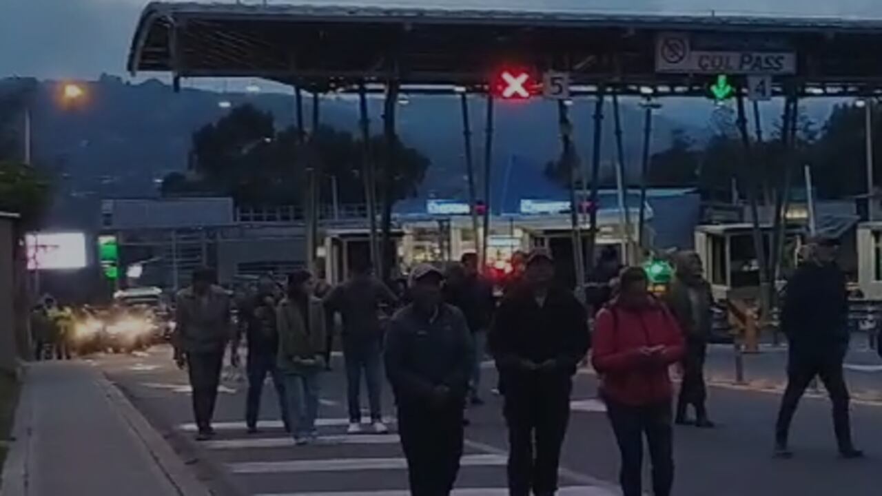 Manifestaciones en Bogotá.