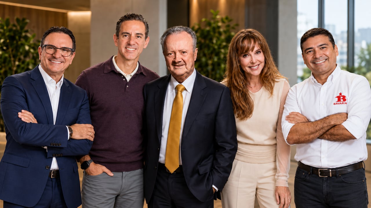 Juan Carlos Mora, presidente de Bancolombia; David Vélez, CEO de Nubank; Arturo Calle, de la firma del mismo nombre; Beatriz Fernández, de Crepes & Waffles; y Sergio Rincón, de Bavaria conforman el Top 5 de los líderes empresariales con mejor reputación en el país.