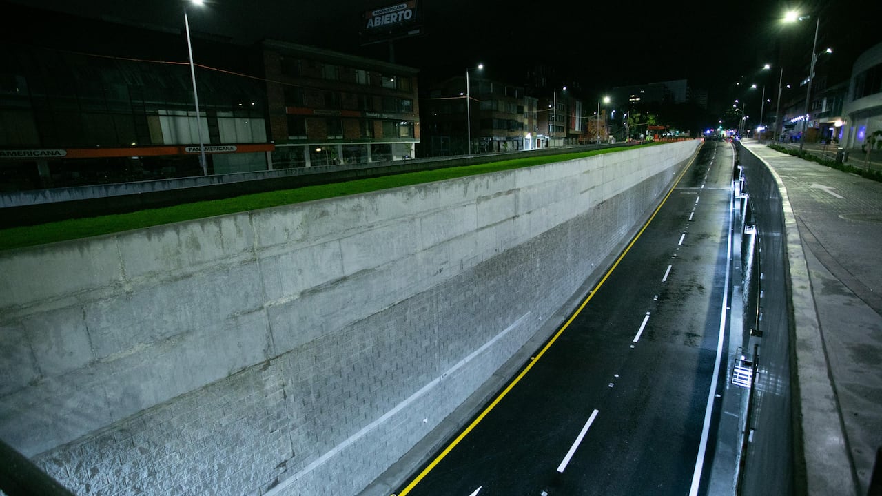 El Intercambiador vial de la calle 72 es una de las obras complementarias de la línea 1 del Metro de Bogotá,