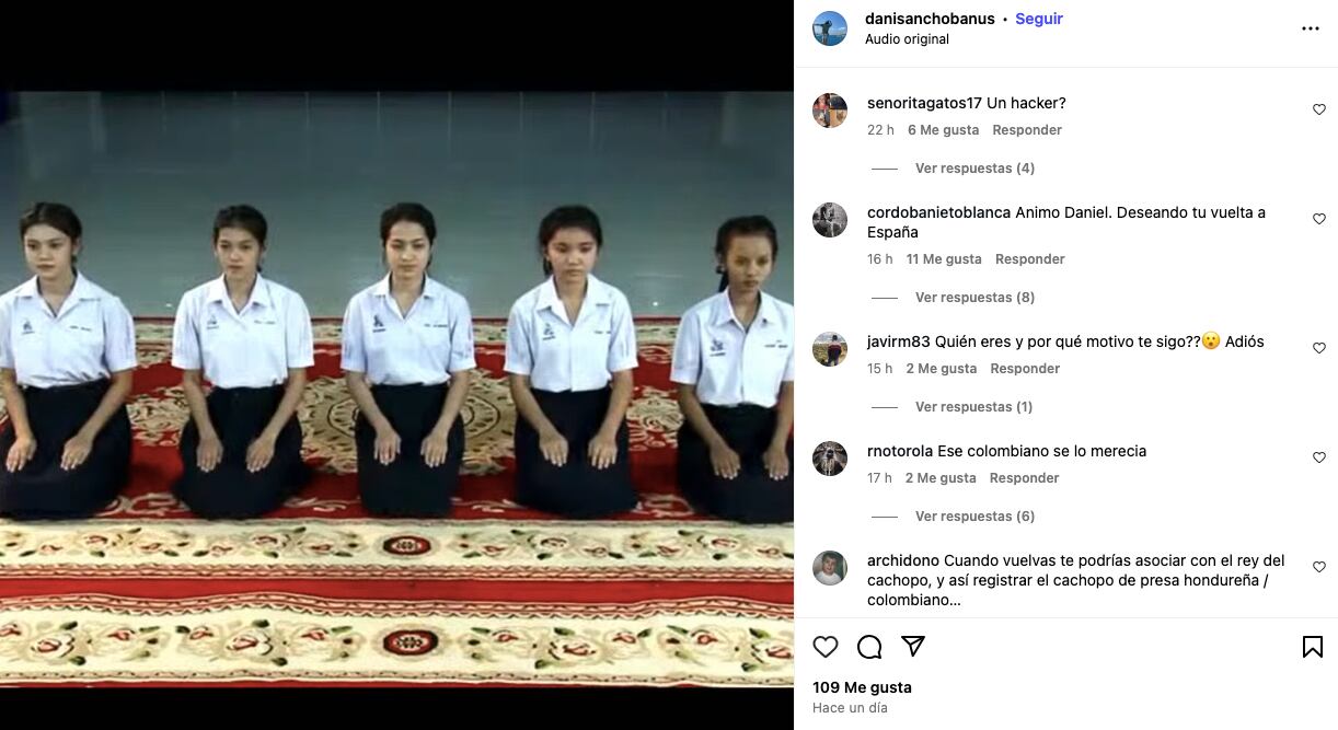 Publicación de Daniel Sancho