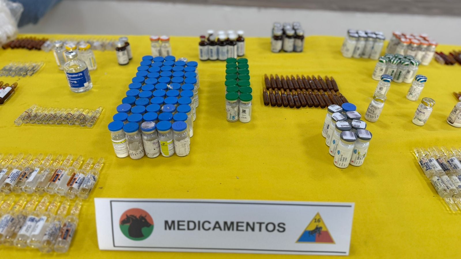 El Ejército incautó medicamentos utilizados por las disidencias de las Farc en Casanare.