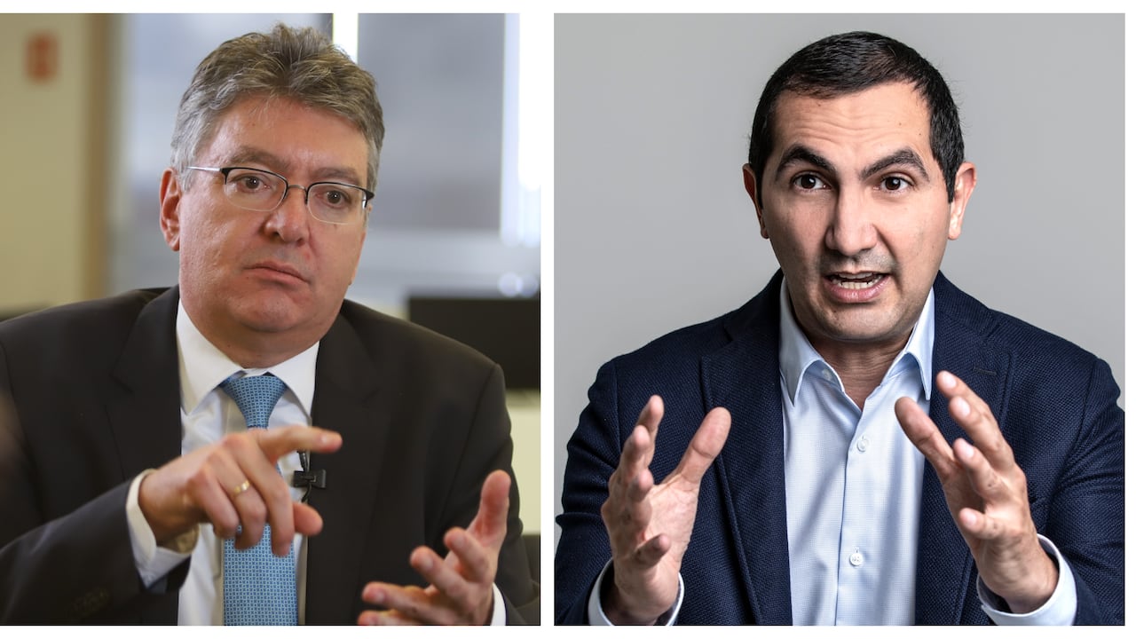 Mauricio Cárdenas y David Barguil.