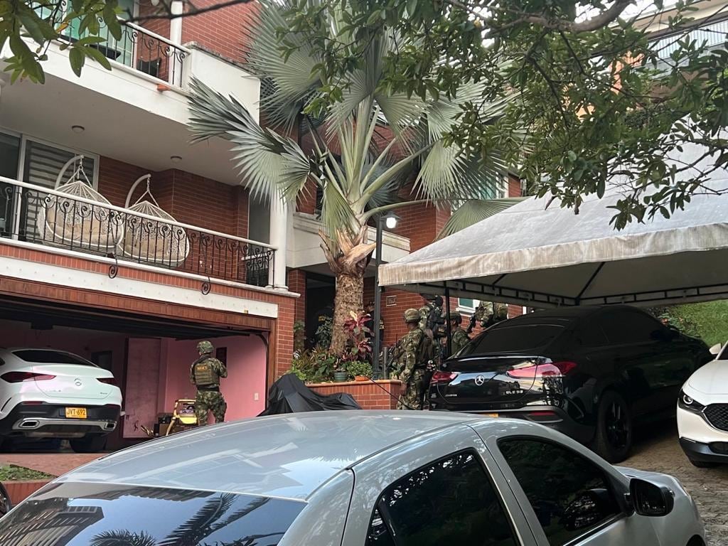 Una imagen del operativo.