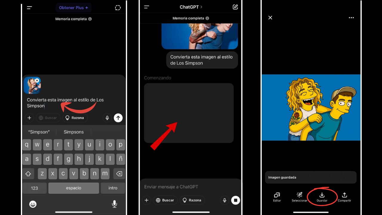 Usuarios convierten sus rostros en personajes de “Los Simpson” usando IA.