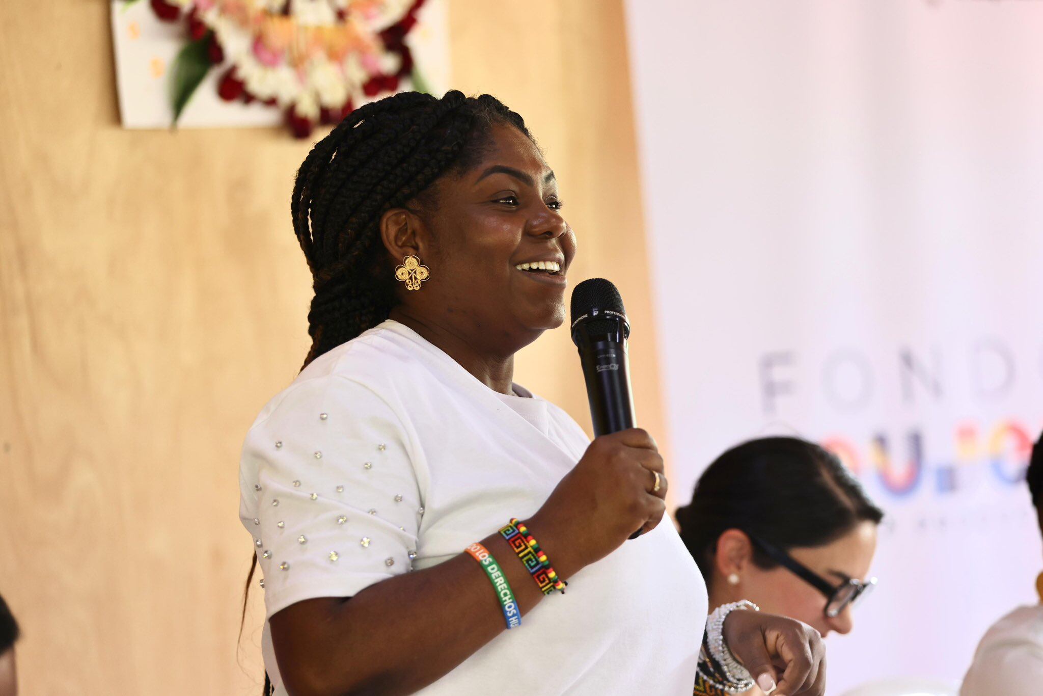 La vicepresidenta le pidió a la Fuerza Pública garantizar la seguridad de la población civil.