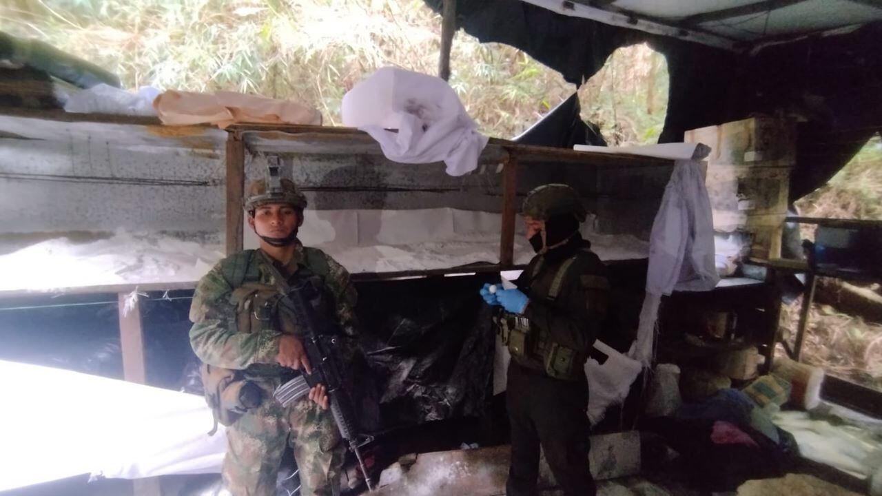 Clorhidrato de cocaína producido por las disidencias de Iván Mordisco