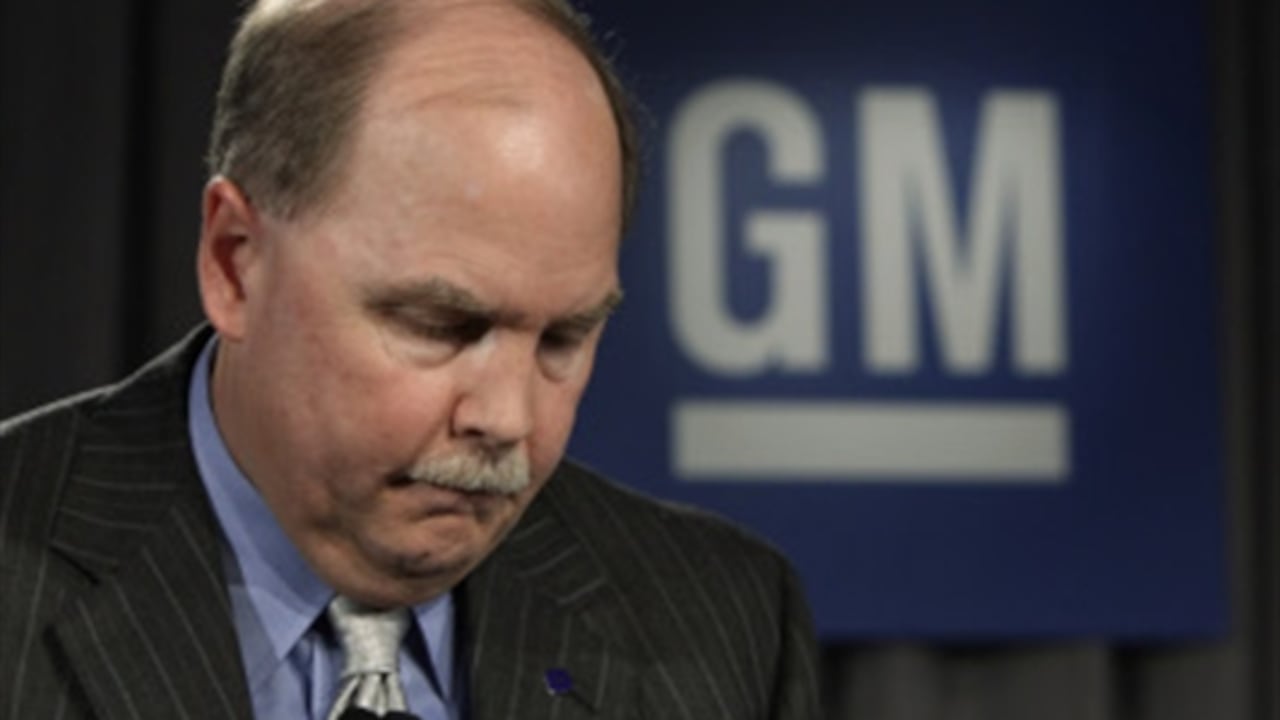 Ex-presidente and CEO de la General Motors , Fritz Henderson.