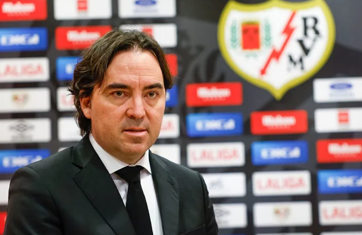 Raúl Martín Presa, presidente del Rayo Vallecano.