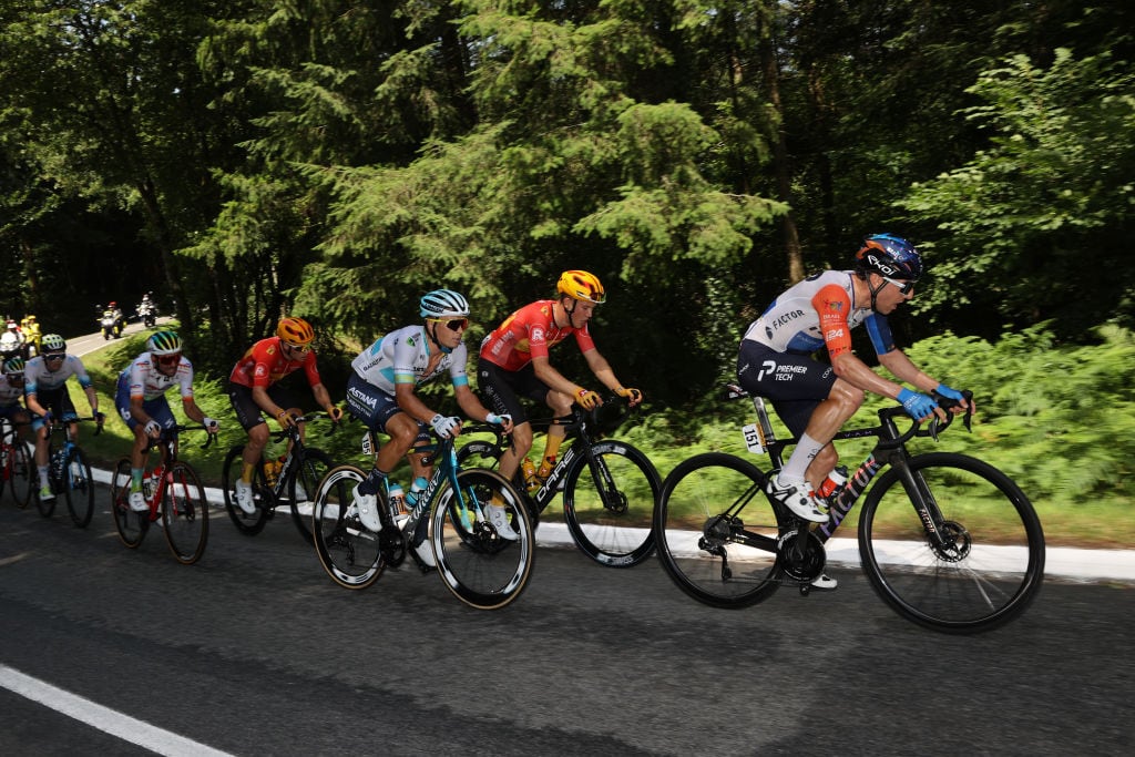 Michael Woods ganó la etapa 9 del Tour de Francia 2023.