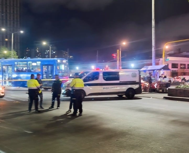 Los hechos se registraron en inmediaciones de los juzgados de Paloquemao.