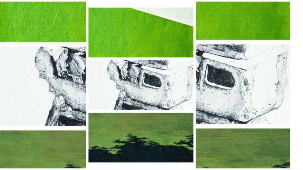 Volante exposición La Cesta - Foto cortesía: Isidoro Adatto.