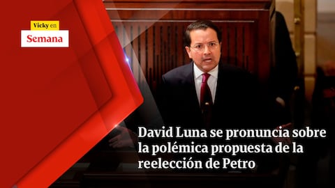 David Luna se pronuncia sobre la polémica propuesta de la reelección de Petro