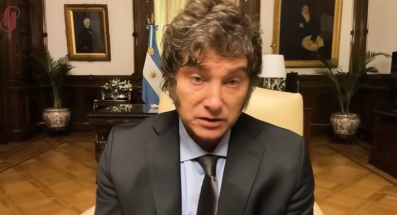 El presidente tocó varios temas en materia económica y su viaje a Davos