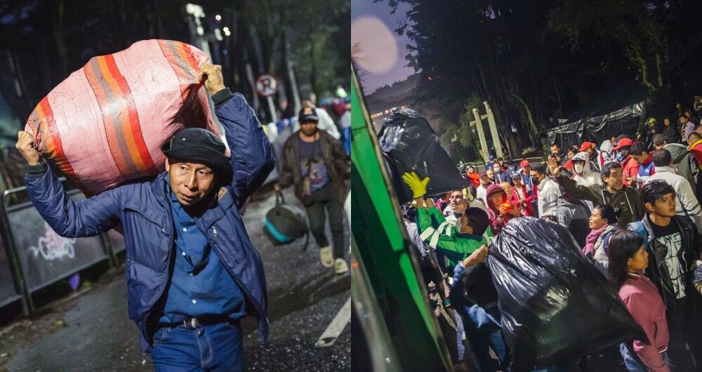 Comunidades indígenas en el Parque Nacional
