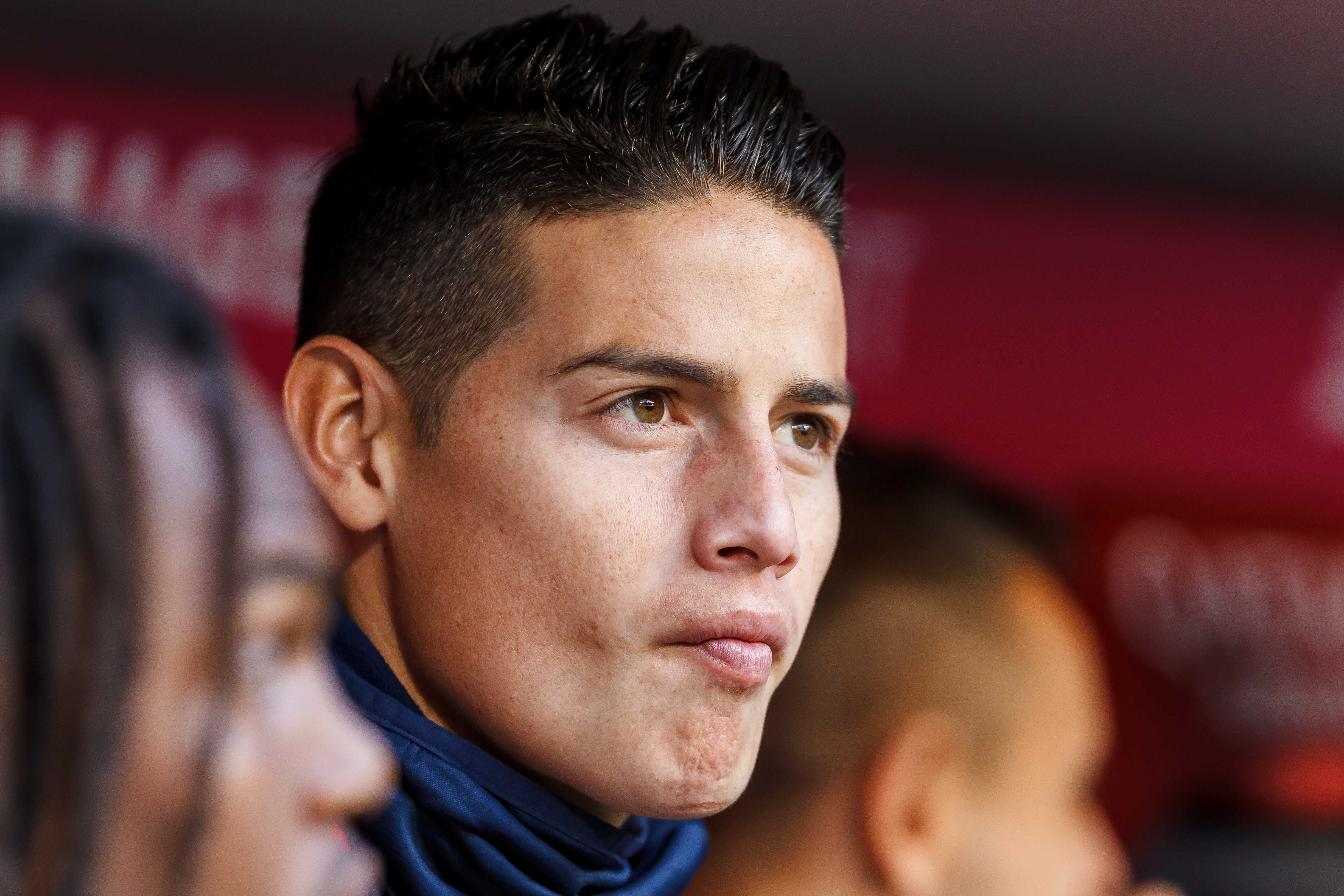 James Rodríguez, futbolista colombiano.